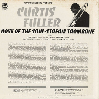 Curtis Fuller - Boss Of The Soul-Stream Trombone (RJ 7151) LP 1976 JPN Warwick｜中古LP