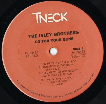 The Isley Brothers - Go For Your Guns (PZ 34432) LP 1977 US T-Neck｜中古LP