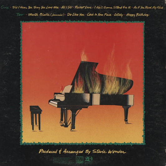 Stevie Wonder - Hotter Than July (VIP-6748) LP 1980 JPN Motown｜中古LP