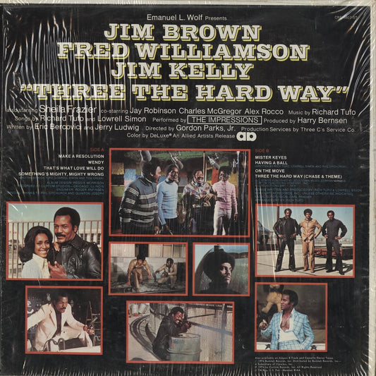 The Impressions - Three The Hard Way (CRS 8602-ST) 1974 US Curtom｜中古LP