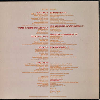 Patti Austin / パティ・オースティン / In My Life (CTI 9009)