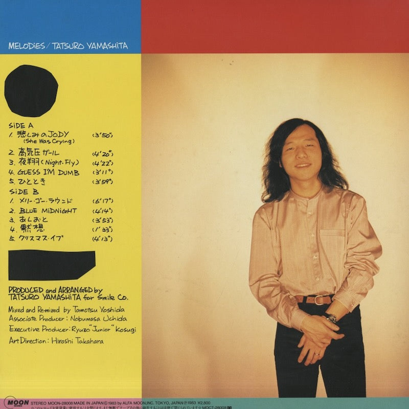 Tatsuro Yamashita / 山下　達郎 / Melodies (MOON-28008)