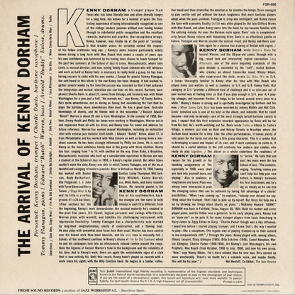 Kenny Dorham - The Arrival Of Kenny Dorham (FSR-688) 1988 SPA Jaro｜中古LP