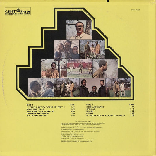 Ramsey Lewis Trio – Another Voyage (LPS-827) LP 1969 US Cadet | 中古LP