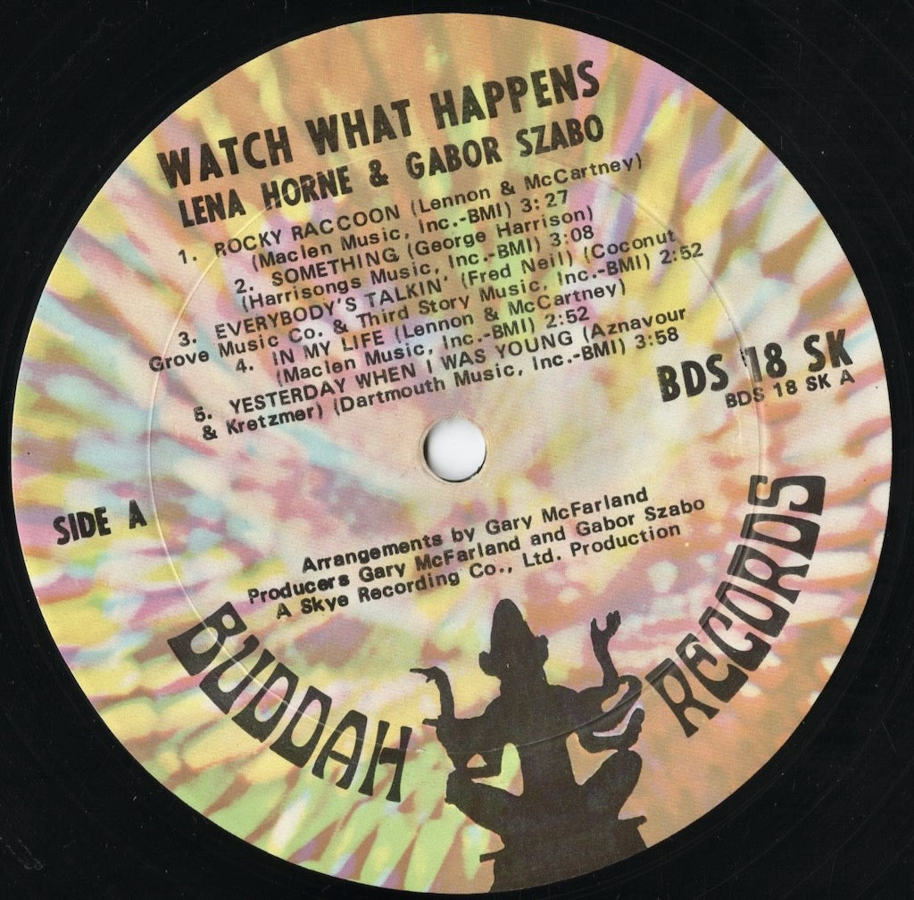 Lena Horne & Gabor Szabo – Watch What Happens (BDS 18 SK) LP 1970 US Buddah｜中古LP