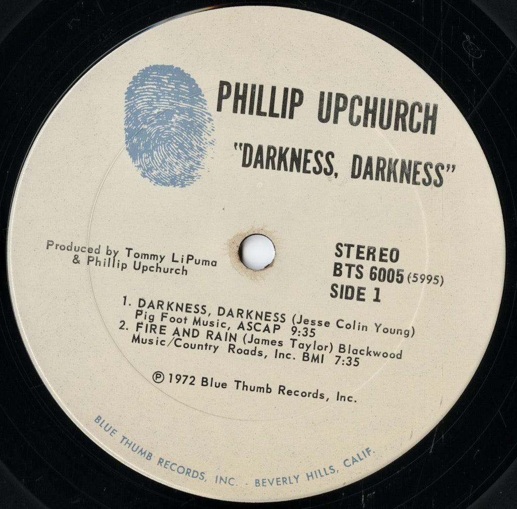 Phil Upchurch / フィル・アップチャーチ / Darkness, Darkness (BTS 6005)