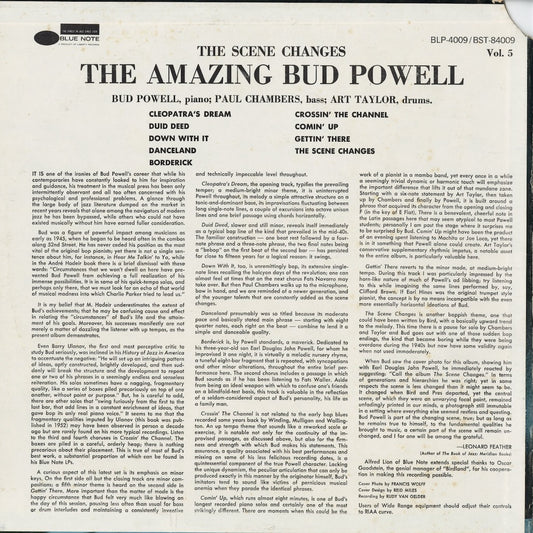 Bud Powell - The Scene Changes, Vol. 5 (BST 84009) 1975 US Blue Note｜中古LP
