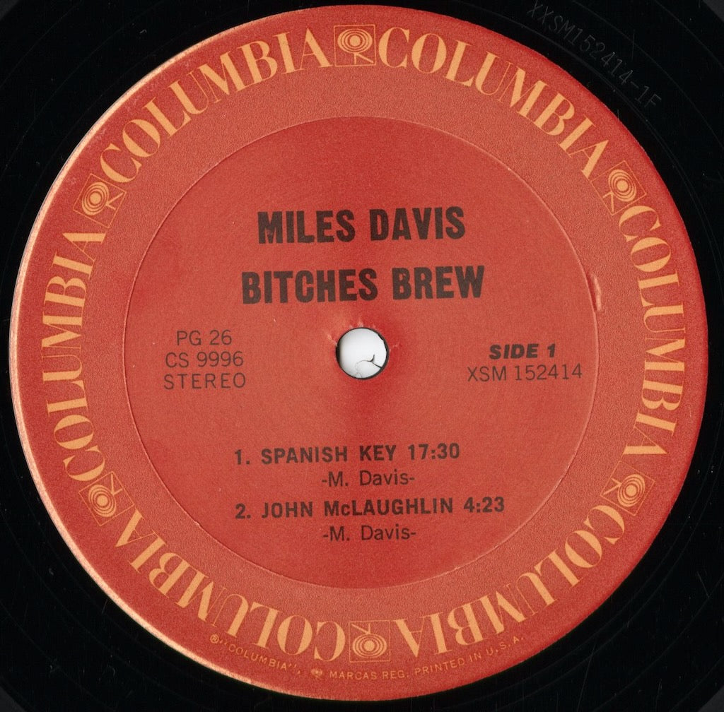 Miles Davis - Bitches Brew (PG 26) 2LP 1975 US Columbia｜中古LP