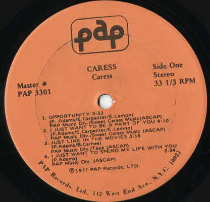 Caress - Caress (PAP 3301) 1977 US PAP｜中古LP
