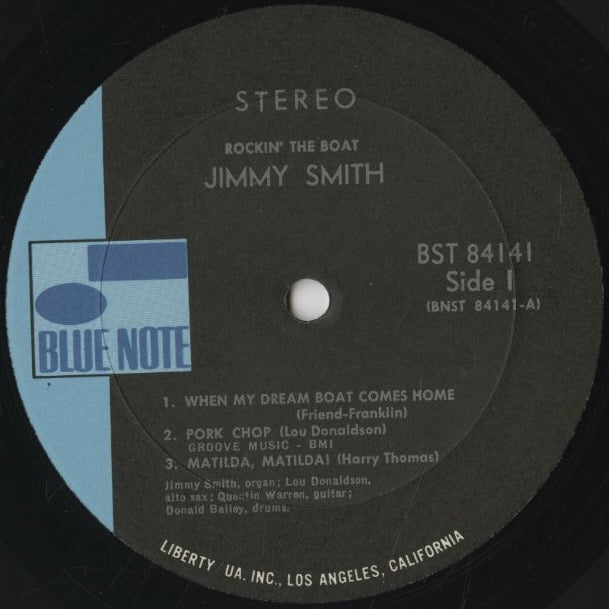 Jimmy Smith / ジミー・スミス / Rockin' The Boat (BST 84141) – VOXMUSIC WEBSHOP