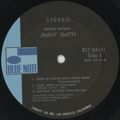 Jimmy Smith / ジミー・スミス / Rockin' The Boat (BST 84141)