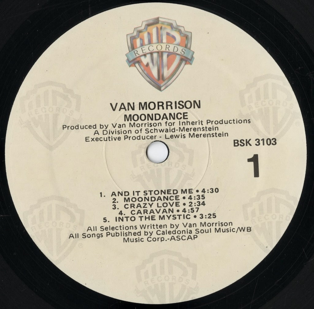 Van Morrison - Moondance (BSK 3103) 1980's US Warner Bros.｜中古LP