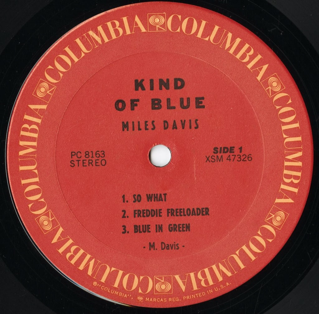 Miles Davis - Kind Of Blue (PC 8163) 1977 US Columbia｜中古LP