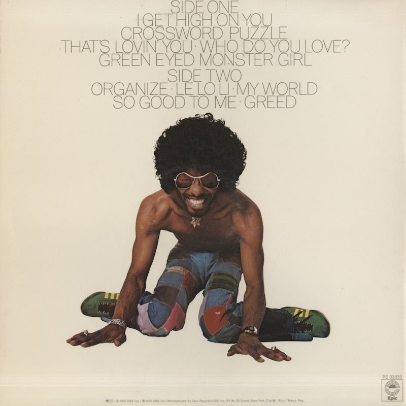 Sly Stone / スライ・ストーン / High On You (PE 33835) – VOXMUSIC