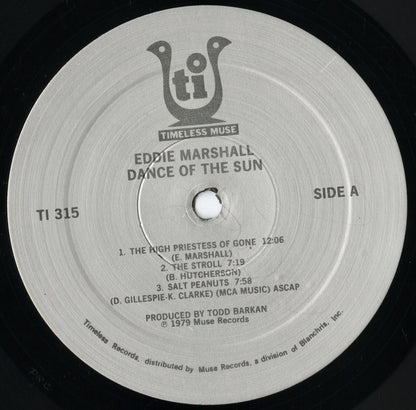 Eddie Marshall - Dance Of The Sun (TI 315) LP 1978 US Timeless Muse｜中古LP