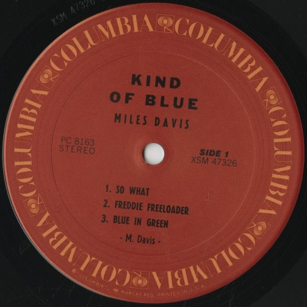 Miles Davis / マイルス・デイヴィス / Kind Of Blue (PC 8163)