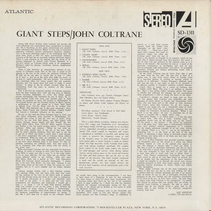 John Coltrane / ジョン・コルトレーン / Giant Steps (P-7502A) 1976 JPN Pressing