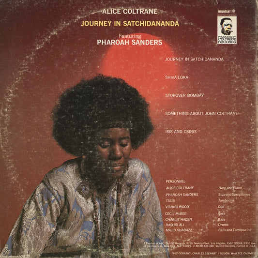 Alice Coltrane - Journey In Satchidananda (AS 9203) LP 1971 US Impulse｜中古LP