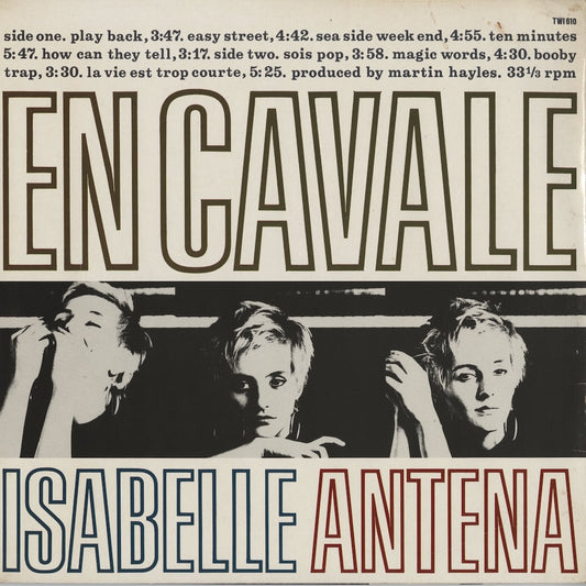 Isabelle Antena - En Cavale (TWI 610) LP 1986 Belgium Les Disques Du Crépuscule｜中古LP