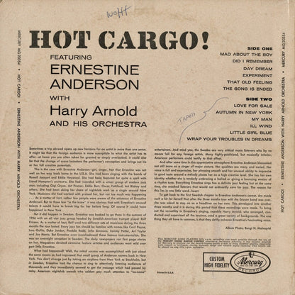 Ernestine Anderson – Hot Cargo (MG 20354) LP 1958 US Mercury | 中古LP