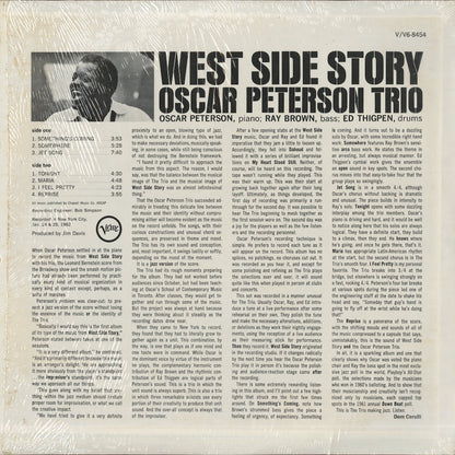 Oscar Peterson Trio / オスカー・ピーターソン / West Side Story (V6-8454)