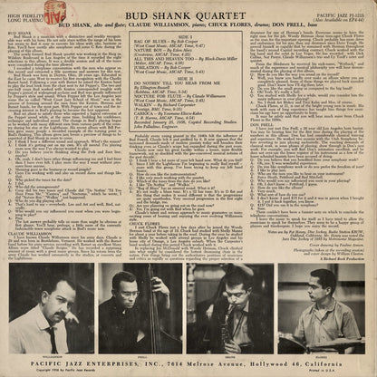 Bud Shank / バド・シャンク / Bud Shank (1956) (PJ-1215)