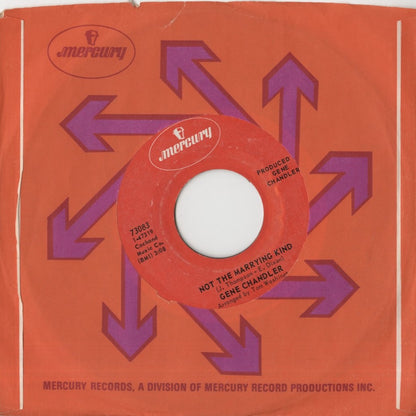 Gene Chandler / ジーン・チャンドラー / Groovy Situation / Not The Marrying Kind -7 (73083)