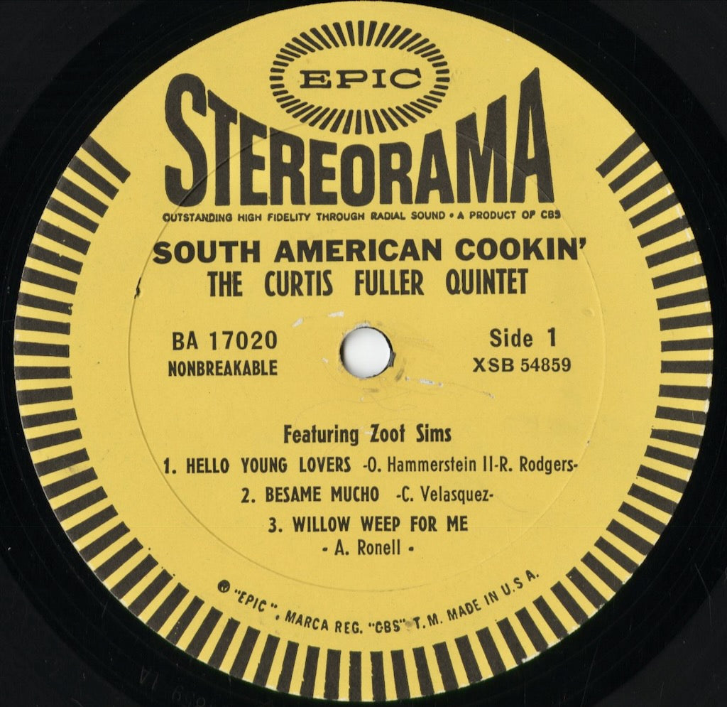 Curtis Fuller - South American Cookin' (BA 17020) 1961 US Epic｜中古LP