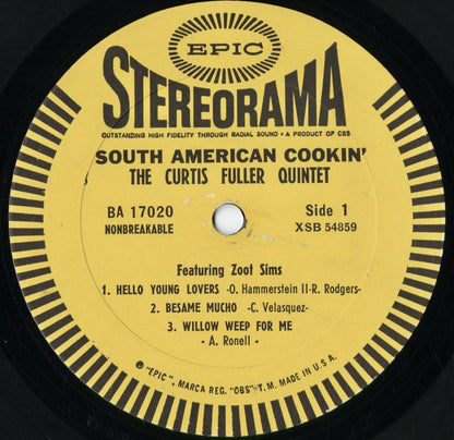 Curtis Fuller - South American Cookin' (BA 17020) 1961 US Epic｜中古LP