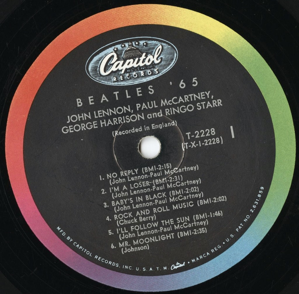 The Beatles / ビートルズ / Beatles '65(T-2228) US盤