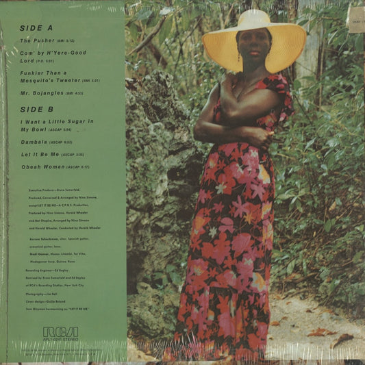 Nina Simone / ニーナ・シモン / It Is Finished (APL 1-0241)