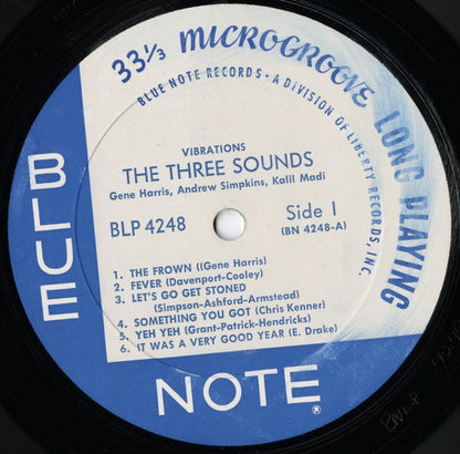 The Three Sounds / スリー・サウンズ / Vibrations (BLP 4248)