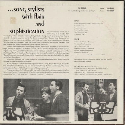 The Group – The Group (LPM 2663) LP 1963 US RCA Victor | 中古LP