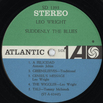 Leo Wright / レオ・ライト / Suddenly The Blues (SD 1393)