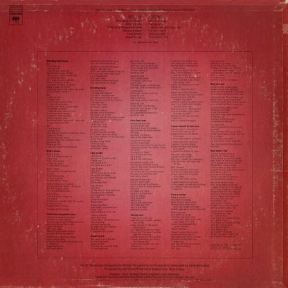 Laura Nyro - The First Songs (KC 31410) 1973 US Columbia｜中古LP
