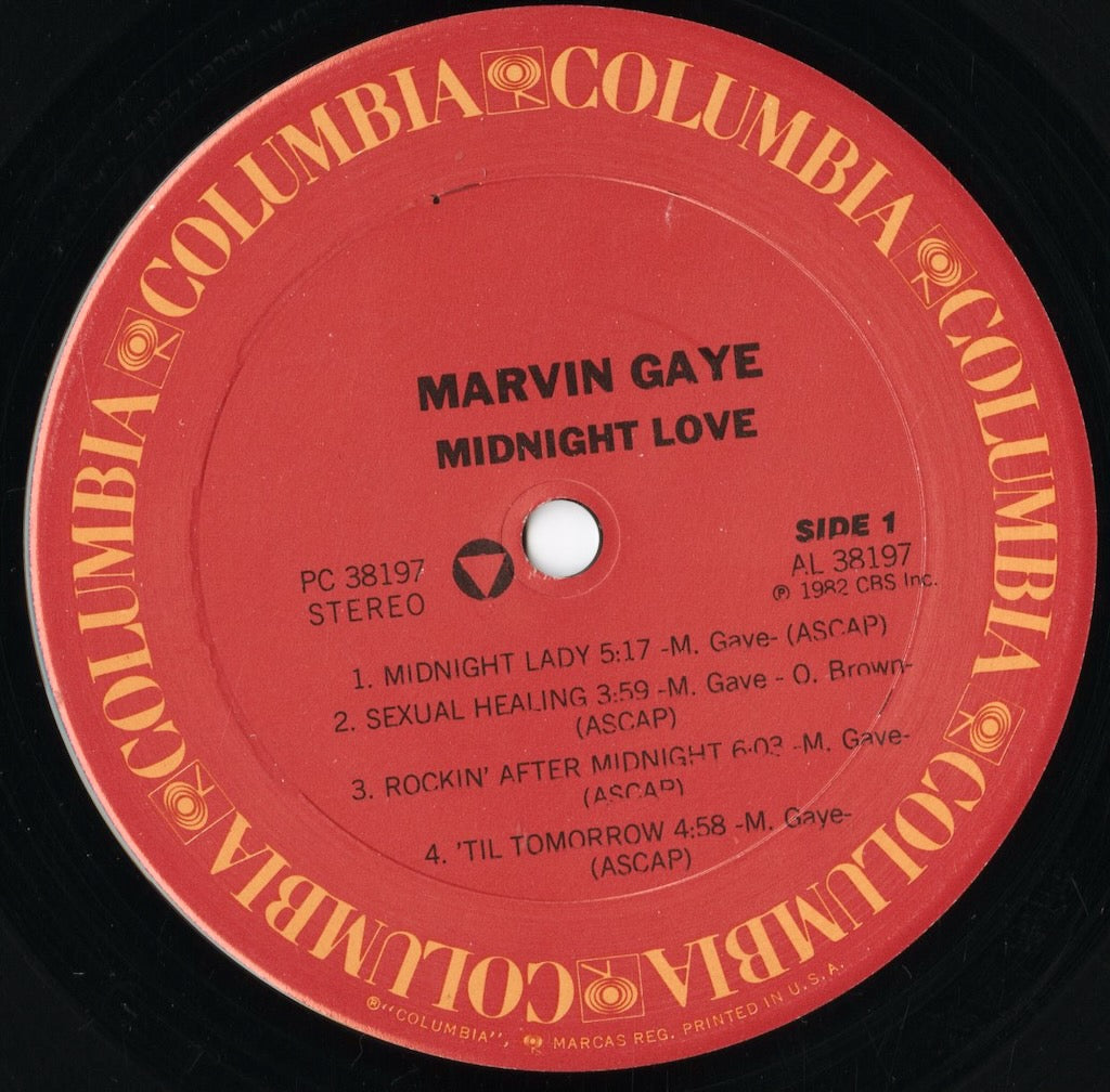 FC 38197 Marvin Gaye / Midnight Love 中古レコード 通販 – VOXMUSIC