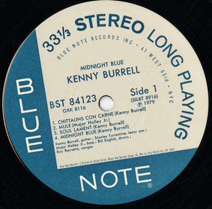 Kenny Burrell / ケニー・バレル / Midnight Blue (GXK 8116)
