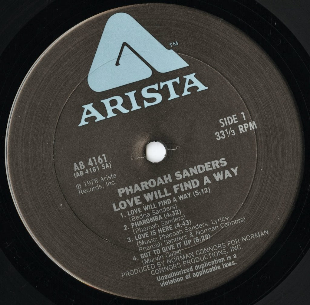 Pharoah Sanders / ファラオ・サンダース / Love Will Find A Way