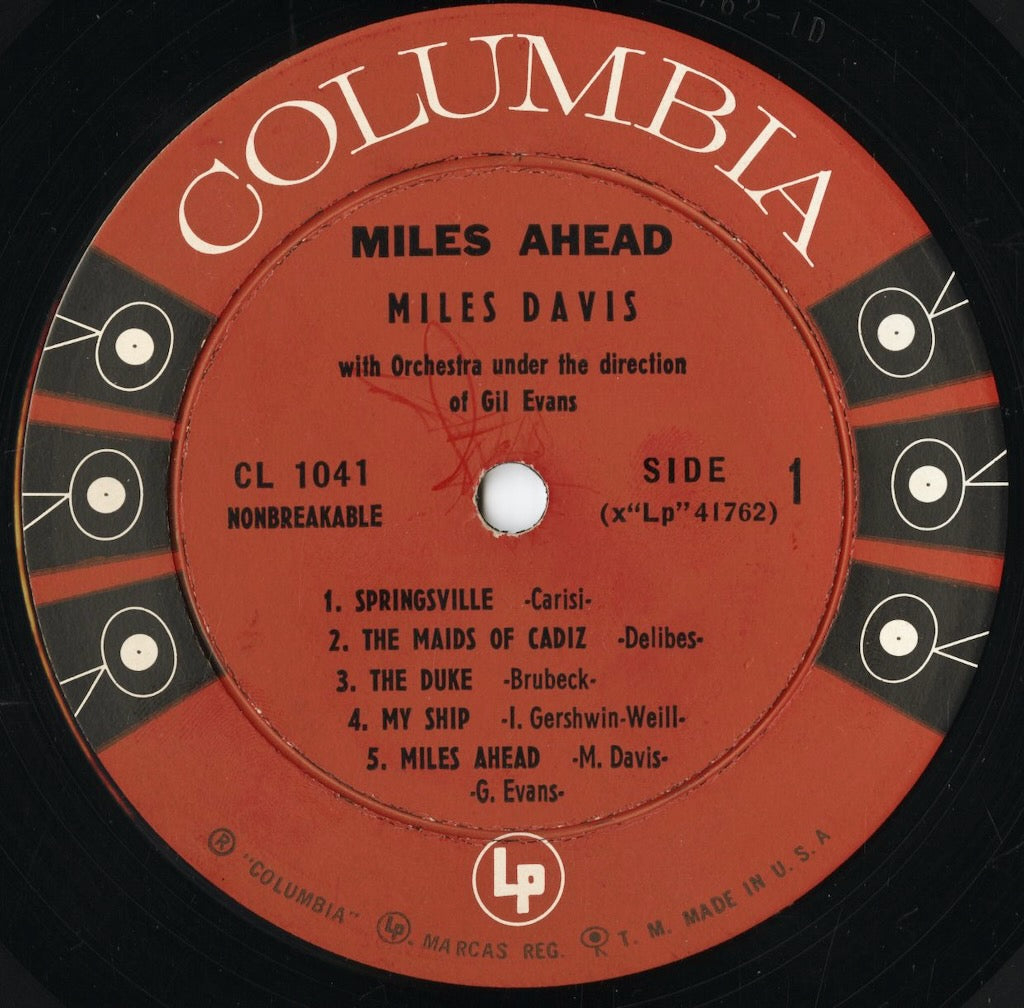 Miles Davis「Miles Ahead」CL 1041 中古レコード 通販｜VOXMUSIC