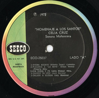 Celia Cruz / セリア・クルス / Homenaje A Los Santos(ECO-25037)