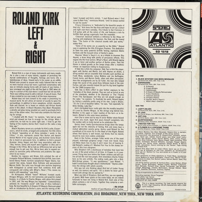 Roland Kirk / ローランド・カーク / Left & Right (SD 1518)