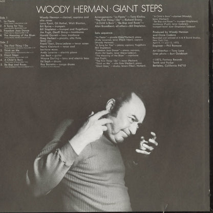 Woody Herman – Giant Steps (F-9432) LP 1973 US Fantasy | 中古LP