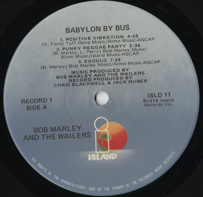 Bob Marley & The Wailers - Babylon By Bus (ISLD 11) 1978 US Island｜中古2LP