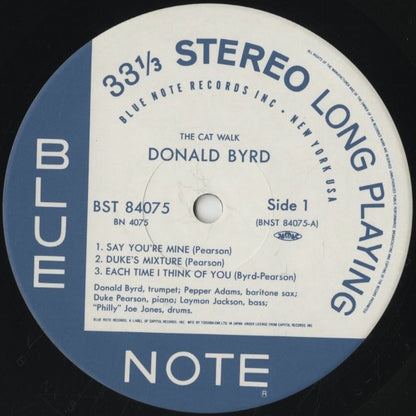 Donald Byrd / ドナルド・バード / The Cat Walk (BN 4075)