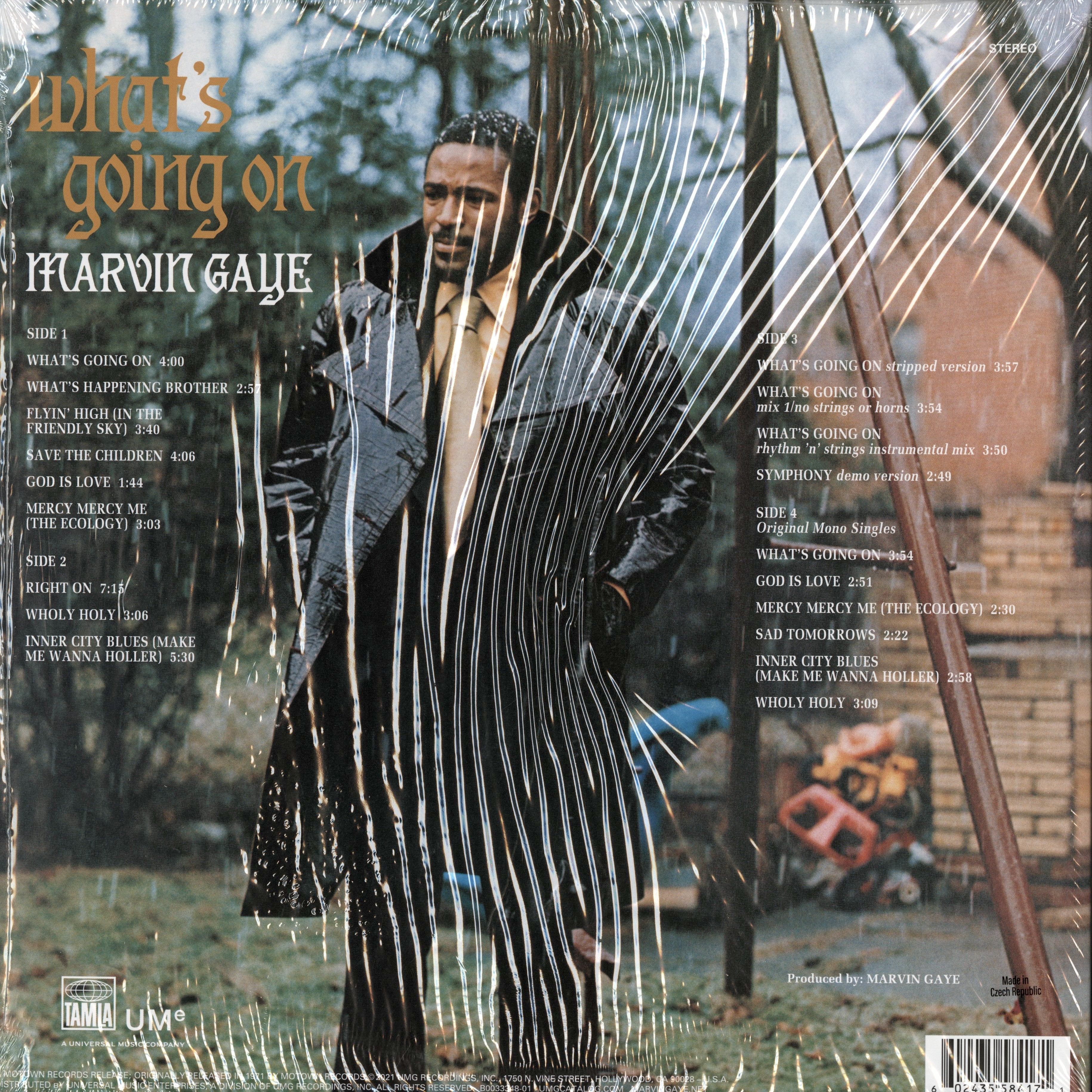 Marvin Gaye / マーヴィン・ゲイ / What's Going On -2LP