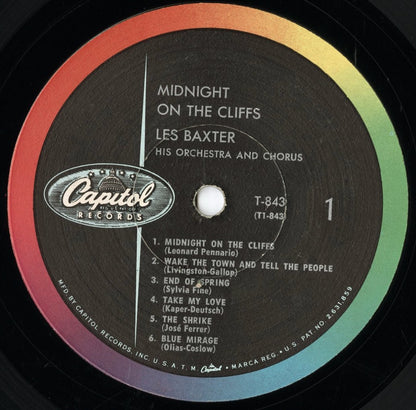 Les Baxter / レス・バクスター / Midnight On The Cliffs (T-843)