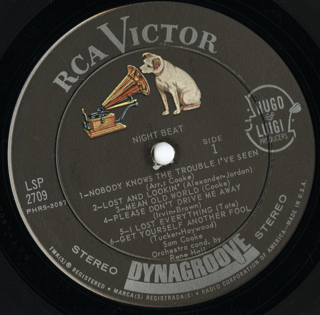 Sam Cooke / サム・クック / Night Beat (LSP-2709)