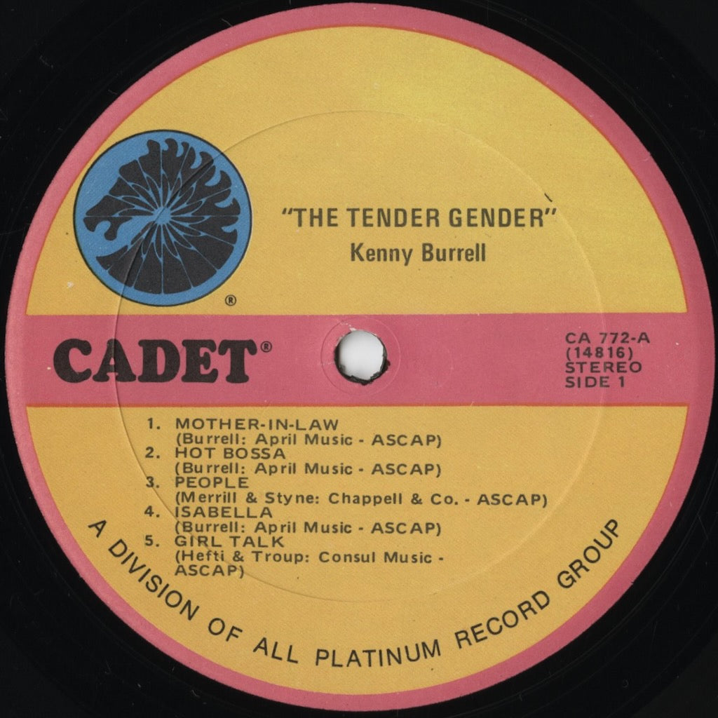 Kenny Burrell / ケニー・バレル / The Tender Gender (CA-772