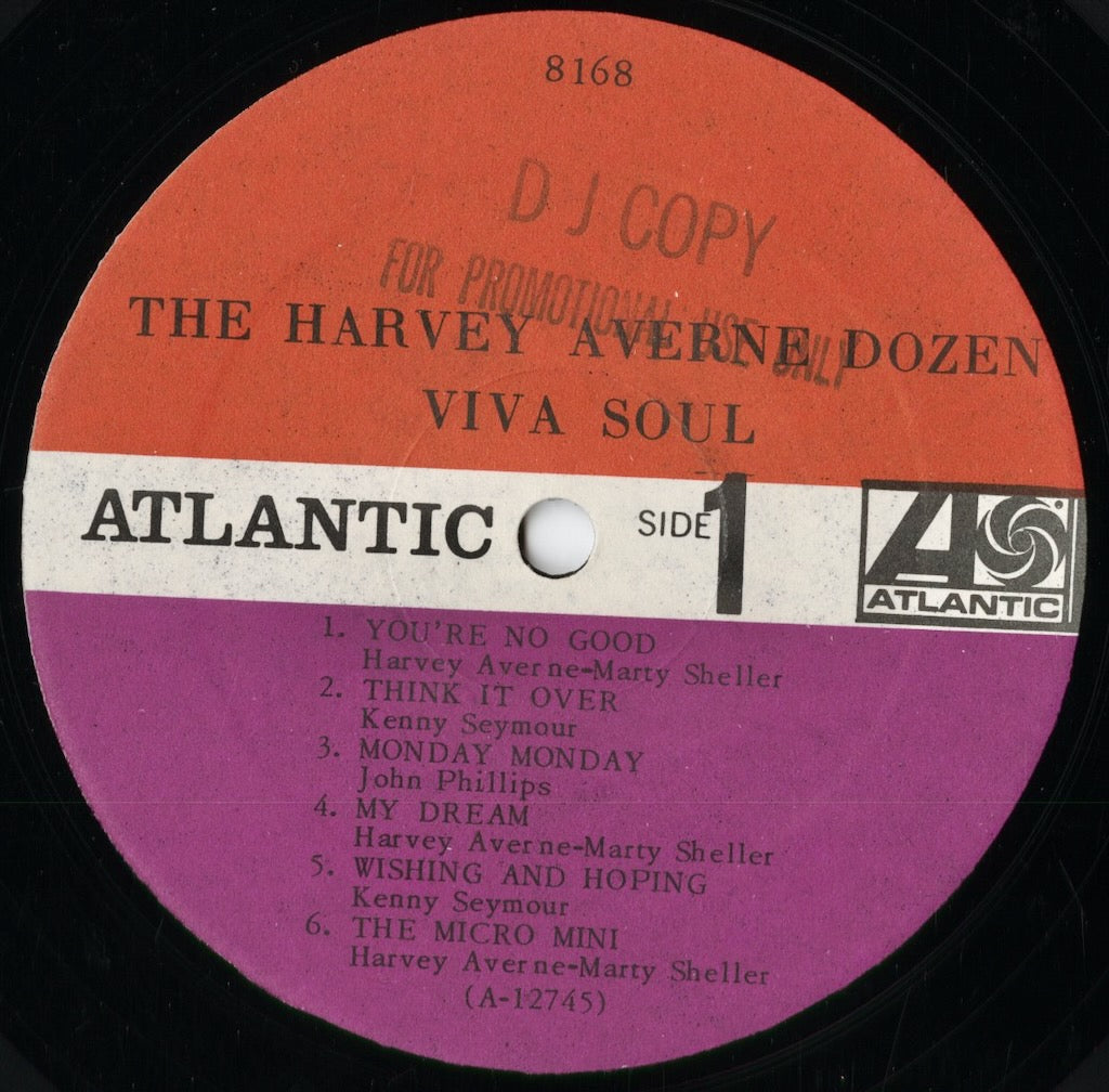 The Harvey Averne Dozen - Viva Soul (SD 8168) 1968 US Atlantic｜中古LP