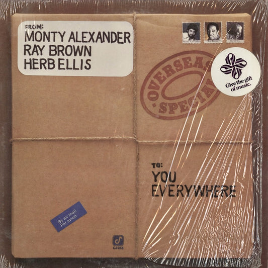 Monty Alexander, Ray Brown, Herb Ellis / Overseas Special (CJ-253) Concord Jazz